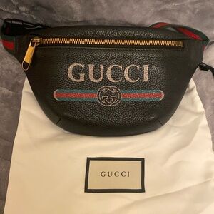 Gucci Print Belt Bag